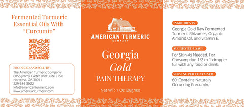 Pain Therapy Fermented Turmeric with Essential Oils – Topical & Internal, Lead-Free