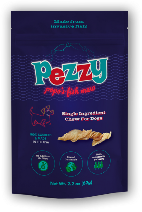Fish Maw Single Ingredient Chews Bag Pezzy Pets