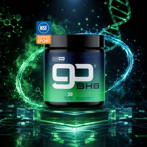 goBHB Patented goBHB Salts Energy Supplement CleanForm Nutrition