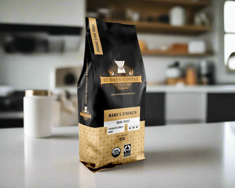 Mama's Strength - Premium Organic Dark Roast Coffee