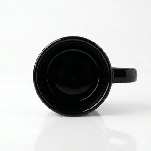 The Founder's Coffee Shop Mug Black & Gold