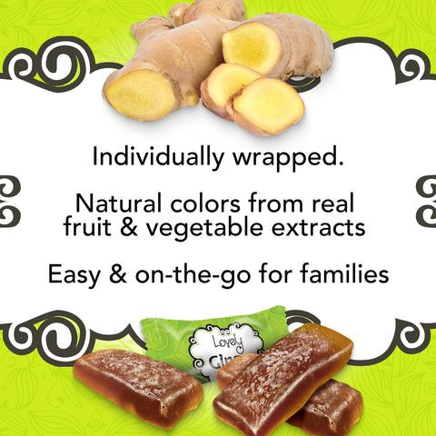 Ginger Essentials Box Ginger Chews Gift Set Lovely Candy Company