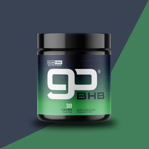 goBHB Patented goBHB Salts Energy Supplement CleanForm Nutrition