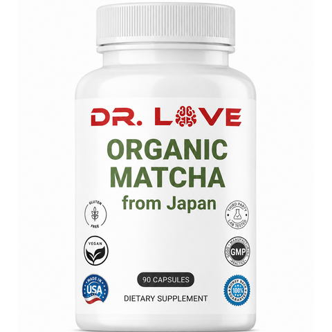 Organic Matcha 1000mg Powder Dr. Love's