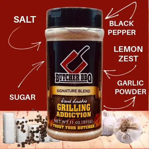 Grilling Addiction BBQ Rub Seasoning BBQ Rub Butcher BBQ