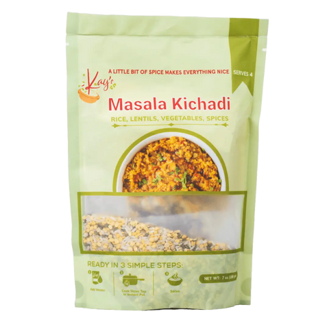 Masala Kichadi – One-Pot Vegan Meal with Lentils & Rice
