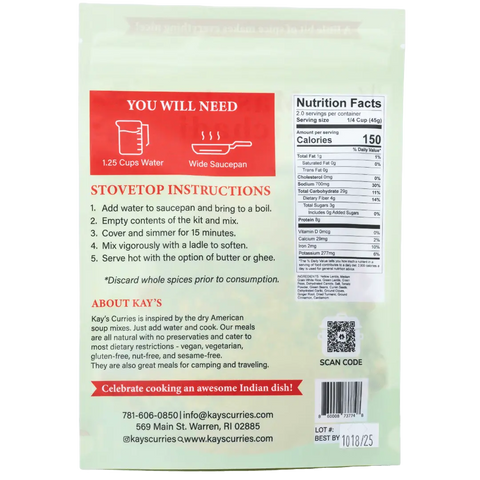 Masala Kichadi – One-Pot Vegan Meal with Lentils & Rice