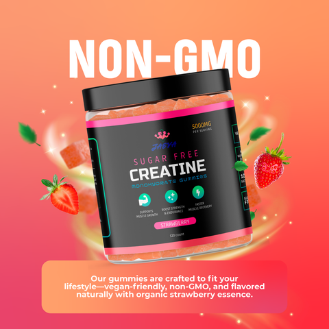 Creatine 3-Pack Bundle 5g Creatine Monohydrate Gummies JAEVA