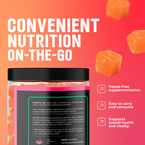 Sugar Free Creatine Monohydrate Gummies 120 count JAEVA