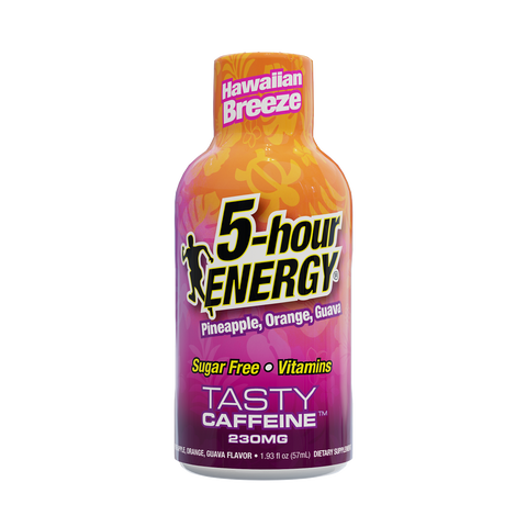 Hawaiian Breeze Flavor Extra Strength 5-hour ENERGY Shots