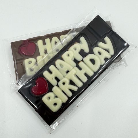 Chocolate Bars with a Message Handcrafted Groveland Confections