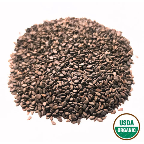 Black Sesame Seed Organic Grade Botanical Sesami nigrum Semen Hei Zhi Ma