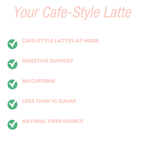 Hibiscus Berry Fiber Latte Gut Health Superfood Kuli Kuli