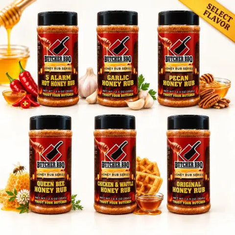 Honey Rub Original Sweet BBQ Seasoning Dry Rub Spice Butcher BBQ
