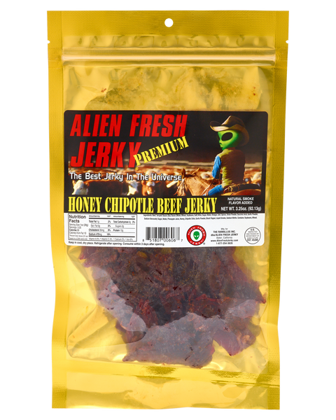 Honey Chipotle Spicy Beef Jerky Alien Fresh Jerky