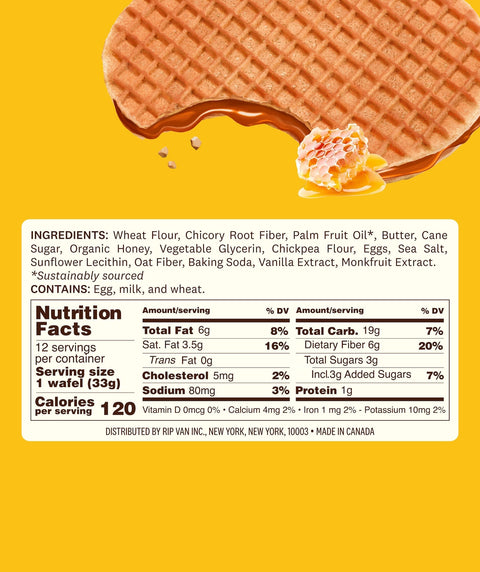 Wafels Honey & Oats