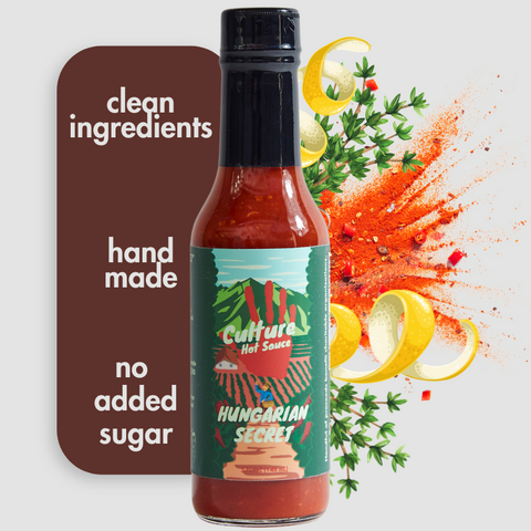 Hungarian Paprika Hot Sauce Sweet Pepper Base Hungarian Secret