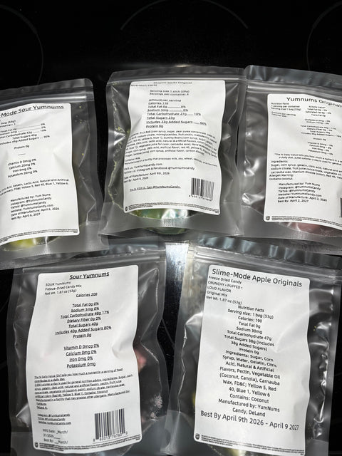 Freeze-Dried Candy Variety Box Slime Mode YumNums
