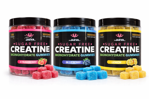 Creatine 3-Pack Bundle 5g Creatine Monohydrate Gummies JAEVA