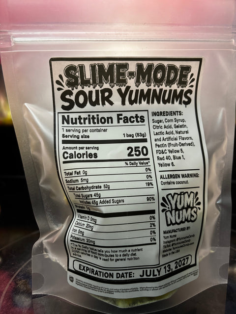 Green Apple Sour Freeze-Dried Candy YumNums