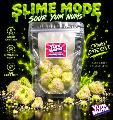 Green Apple Sour Freeze-Dried Candy YumNums