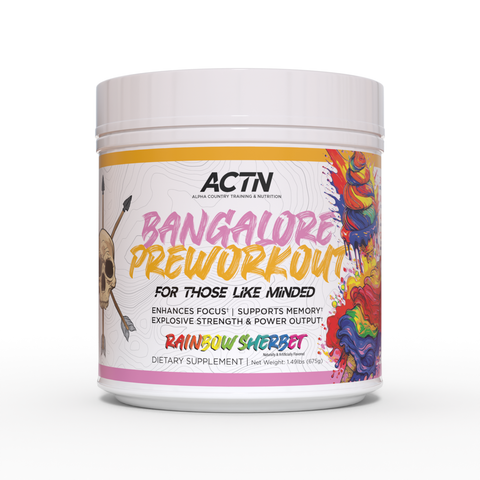Bangalore Clean Energy Pre Workout Alpha Country Training + Nutrition