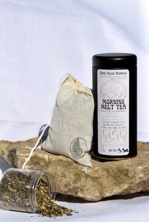 Morning Melt Tea Detoxifying Fat Burning Blend Come Alive Herbals