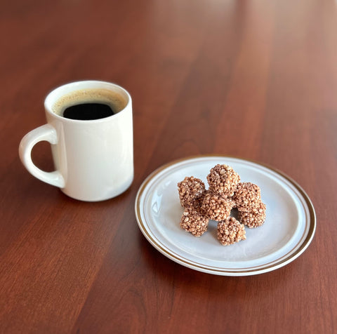 Milk Chocolate Puffed Ancient Grains Alegria Bites