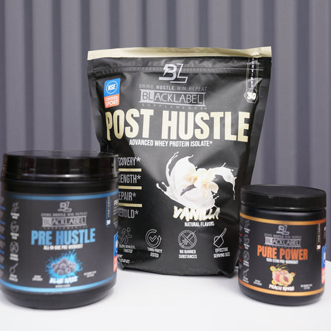 Training Stack Protein Supplement Performance Bundle BlackLabel