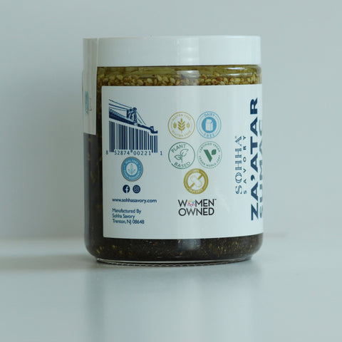 Za'atar Sumac Oil Authentic Lebanese Mixture 6 Jars Case Sohha