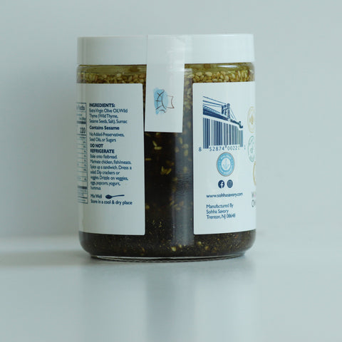 Za'atar Sumac Oil Authentic Lebanese Mixture 6 Jars Case Sohha