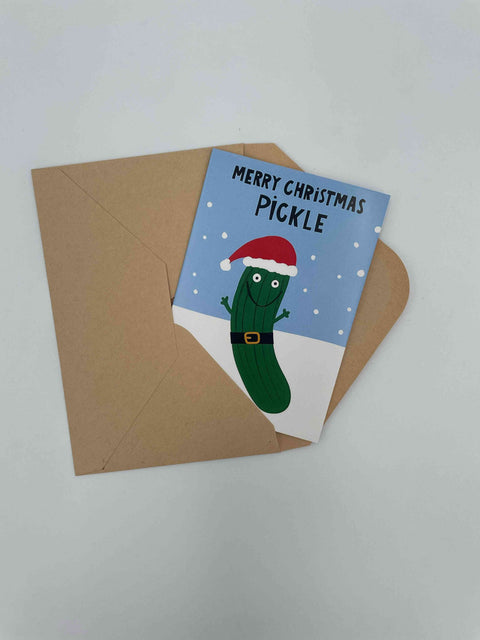 Pickle Vibrant Greeting Card