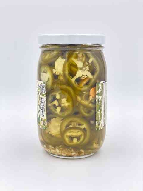 Sweet Jalapeños Resealable 17 oz Glass Jar Pickles
