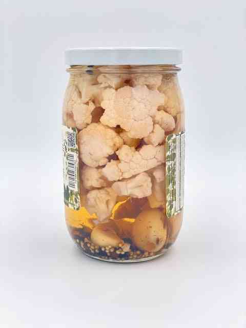 Pickled Cauliflower Crispy 17 oz Jar The Cauliflower