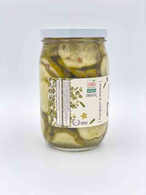 The Dill Chips Classic Flavor Dill Chips 17 oz Glass Jar