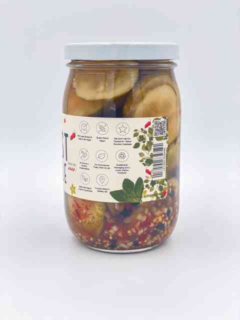 Ghost Pepper Infused Bold Heat Pickle The Ghost Pickle