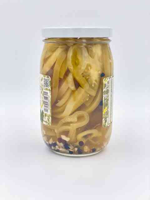 Green Tomato Pickles Zesty Southern Style 17 oz Glass Jar