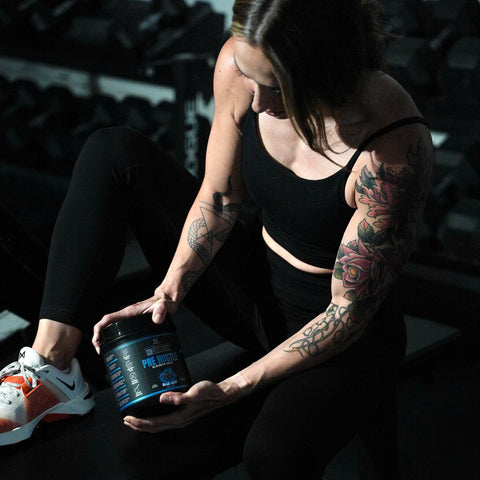 Pre Hustle V3 Performance Boosting Pre-Workout Supplement BLACKLABEL