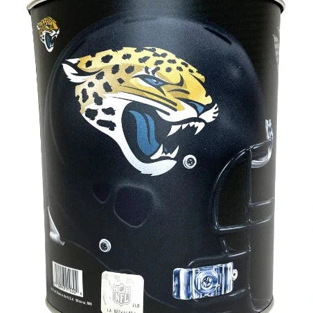 Jacksonville Jaguars Gift Tin Basket - Savory or Sweet Snacks - Officially Licensed
