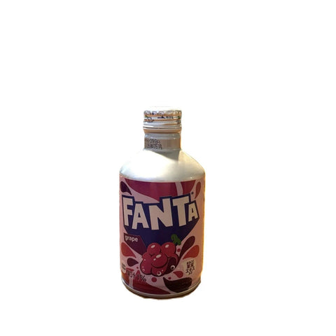 Fanta Grape Japanese Aluminum Bottle Rare Asian Soda Collectible