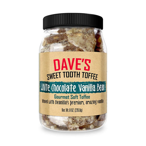 White Chocolate Vanilla Bean Toffee