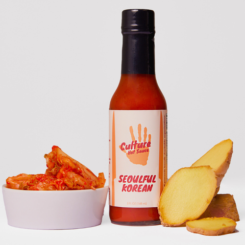 Seoulful Ginger Kimchi Hot Sauce Bold Fermented Korean Hot Sauce Seoulful Korean