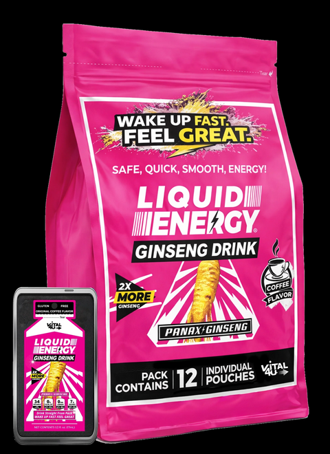 Liquid Energy Ginseng Original Coffee Energy Drink