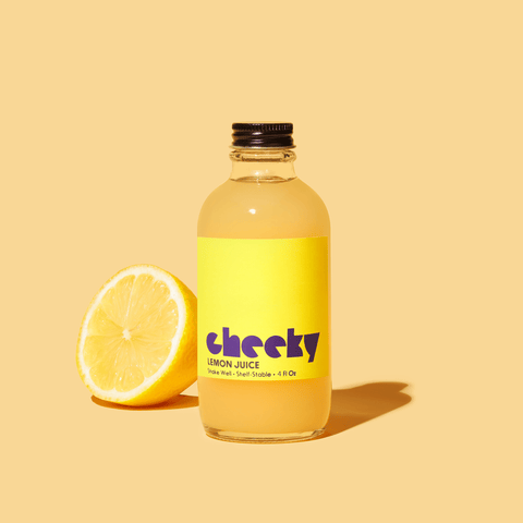Cheeky Cocktails 100% Lemon Juice Cocktail Mixer