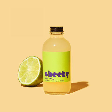 Cheeky Cocktails 100% Lime Juice Cocktail Mixer