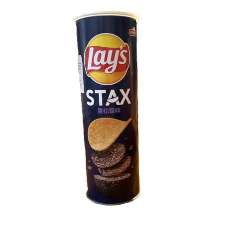 Lay's Stax Black Truffle Gourmet Potato Crisps China