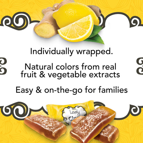 Ginger Essentials Box Ginger Chews Gift Set Lovely Candy Company