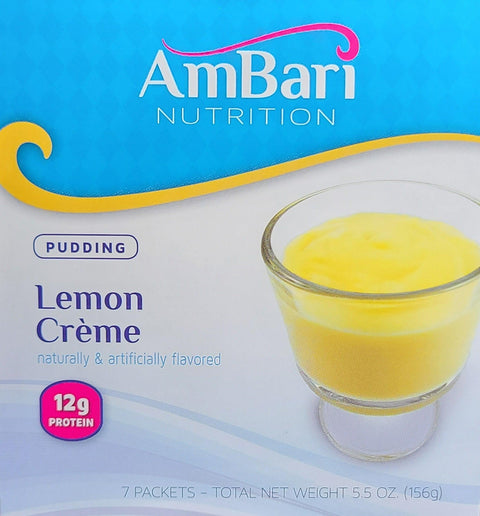 Lemon Creme Pudding