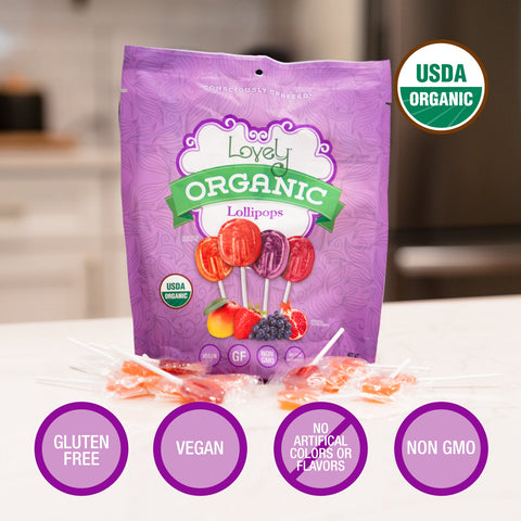 Organic Sweet Tooth Sampler Organic Candies Lovely Candy Company