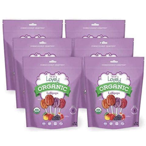 Organic Natural Flavors Lollipops Lovely Candy Co.